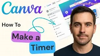 How To Make A Timer In Canva | Canva Tutorial 2025