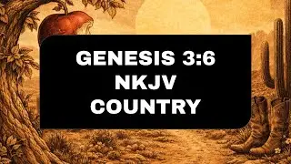 Genesis 3:6 (NKJV) Country Memory Verse Song, 1 Hour Loop