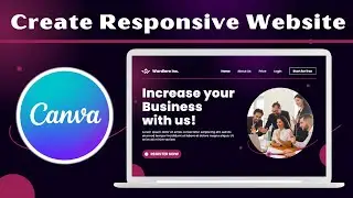 How To Make Responsive Website In Canva (Easy Tutorial)