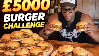 Taking On The Biggest &pound;5000 Burger Eating Challenge In The UK