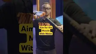 Aim for the Muzzle! Melee Tips ⚔️  #melee #cqbsport #cqb #nerf