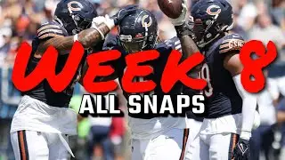 Zacch Pickens Week 8: All Snaps