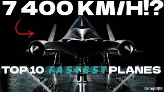 Top 10 FASTEST Airplanes Ever Built