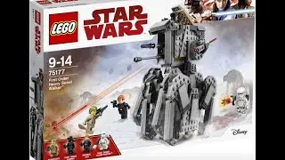 Lego First order crab walker review