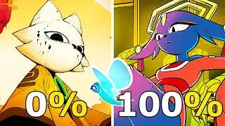I played 100% of Nine Sols!