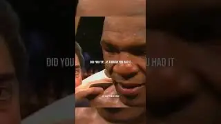 Mike Tyson&rsquo;s Final goodbye to boxing 😔💔