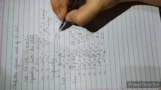 Square root of  (7-24i)