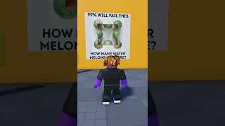 HARDEST WATERMELON RIDDLE LIVE