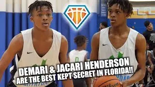 DUNKING 8TH GRADE TWINS Demari & JaCari Henderson are NEXT UP!! | Nightrydas Highlights