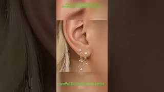 Wholesale Multi-Layer Waterdrop Tassel Cartilage Chain Piercing Earrings for Studios#earrings