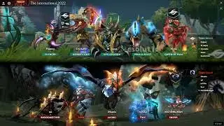 Liquid vs Secret Game 2: TI11 Main Event Lower Bracket Final