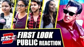 Salman Khan First Look From Race 3 | Public Reaction | Fans Excitement | Crazy Comments | Funny