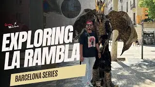 La Rambla Barcelona Spain | Walk, Shopping and Street Performers