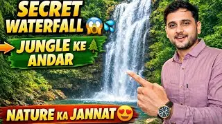 Danger Jungle Travel 😱 | Secret Waterfall Found