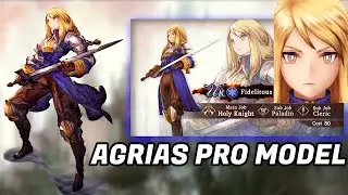 Agrias Oaks Walking Like a Pro Model