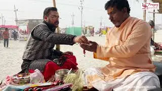 Rudraabhishek Pooja at Triveni Sangam | Shiva Abhishekam for Client | Prayag Pandits
