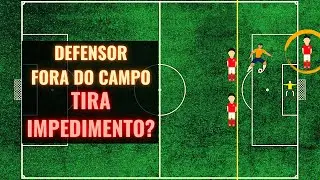 Defensor Fora do Campo Tira o Impedimento?