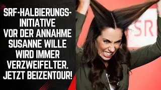 Susanne Wille immer verzweifelter: SRF-Halbierungsinitiative vor der Annahme! Jetzt Beizentour!