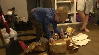 First responders give out Christmas gifts to less fortunate families