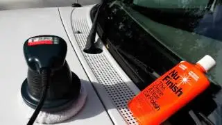 How to polish truck with small buffer