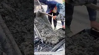 Production process of precast reinforced concrete slabs