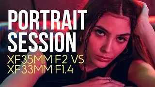 FUJIFILM XF 33mm F1.4 VS XF 35mm F2  LENS SHOOTOUT - I WAS NOT EXPECTING THESE RESULTS!