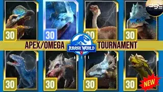 OMEGA vs APEX Tournament: Titanotholus Competes!  | Jurassic World Alive PvP