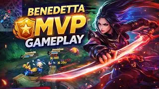 Pro Benedetta Gameplay 🔥 Savage Moments | MLBB Ranked Push | Mvp Gameplay | moba5v5