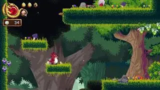 Gedda Cake metroidvania platformer gameplay review demo start walkthrough
