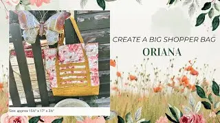 Beautiful big bag Oriana!  The perfect shopper