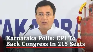 CPI To Back Congress In Karnataka On 215 Seats, 