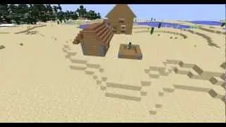 Village - Minecraft Construction ( Camera Studio MOD Test )
