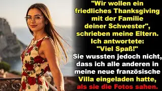 &bdquo;Wir wollen ein friedliches Thanksgiving mit der Familie deiner Schwester&ldquo;, schrieben meine Eltern.