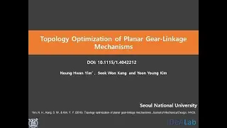Topology Optimization of Planar Gear-Linkage Mechanisms