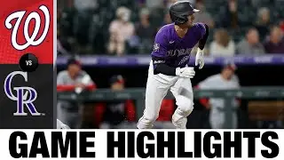 Nationals vs. Rockies Game Highlights (9/28/21) | MLB Highlights