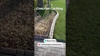 Cutting Edge Curbing offers decorative concrete curbing in variety of colors, patterns, and designs.