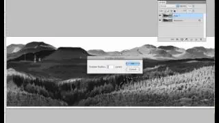 Making a fake mountain look a bit more realistic