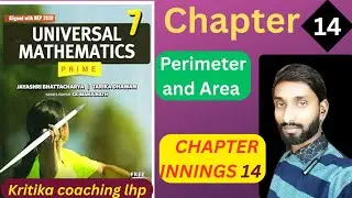 Chapter Innings 14 Class 7 Maths Solutions Universal Mathematics cbse board 