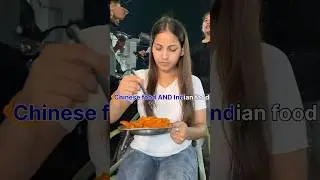 Chinese food vs indian food #shorts #streetfood #foodblogger #review #food #foodie #subscribe #viral