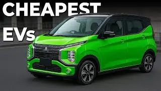 Most Affordable Small Electric Cars That People Drive in Japan