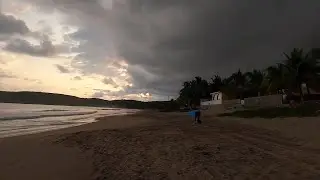 Fishing for Jacks and Yellowtail! Punta Perula, Jalisco Fishing. (MASSIVE STORM AT THE END)