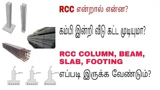 RCC என்றால் என்ன ? | WHAT IS MEAN BY REFORMENT | REINFORCED CEMENT CONCRETE| USES OF STEEL AND RCC