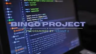Java Bingo Game Project By Group 2
