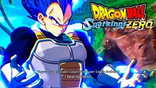 DRAGON BALL: Sparking! ZERO - New Super Saiyan Blue Evolution Vegeta Gameplay!