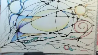 Le dessin Neurographique. Arrondie.