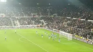 St James Park ERUPTS as Ryan Fraser puts Newcastle in front vs Everton 8/2/2022