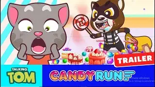 🍬🍬Talking Tom Candy Run - Official Game Trailer