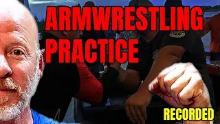 Arm Wrestling Practice In Howard City Michigan