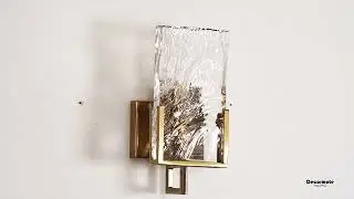 Ice Crystal Wall Lamp
