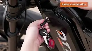 Installation Video for the F6 Model of DTTZH E-bike